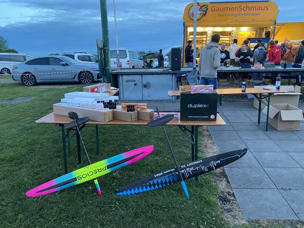 F3K jedrilice pred start