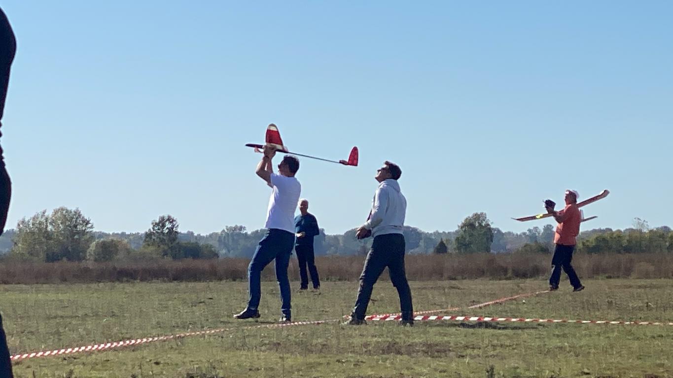 Letenje na Zrenjanin Open takmicenju